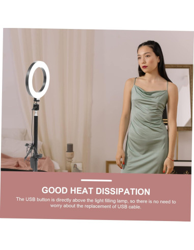 Luz de Relleno LED Artibetter con Trípode y Clip para Teléfono