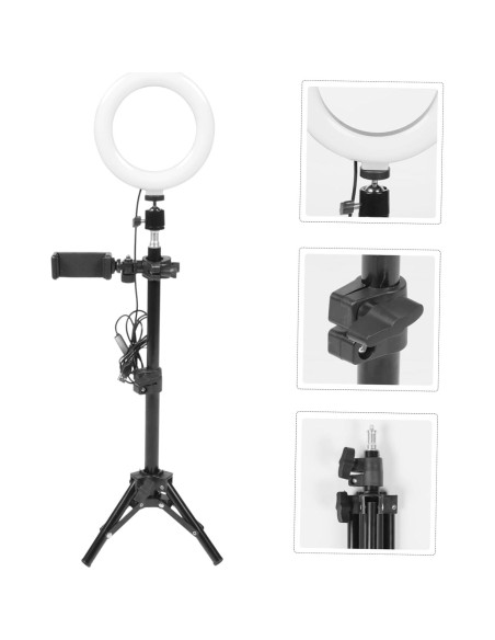 Luz de Relleno LED Artibetter con Trípode y Clip para Teléfono