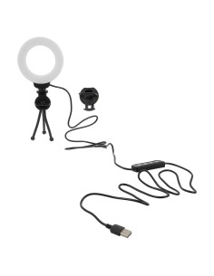 Luz de Anillo LED Artibetter con Clip y Trípode 12.5x10.2cm