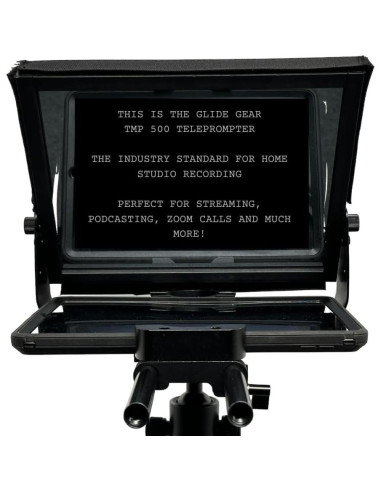 Teleprompter Glide Gear TMP 500 - 12" (30.48 cm) para DSLR y Tabletas