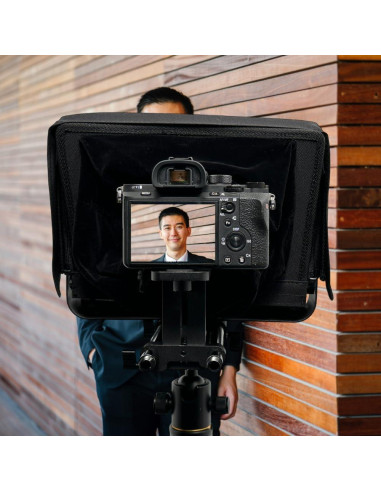 Teleprompter Glide Gear TMP 500 - 12" (30.48 cm) para DSLR y Tabletas