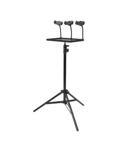 Soporte de trípode ajustable para proyector y laptop - Negro