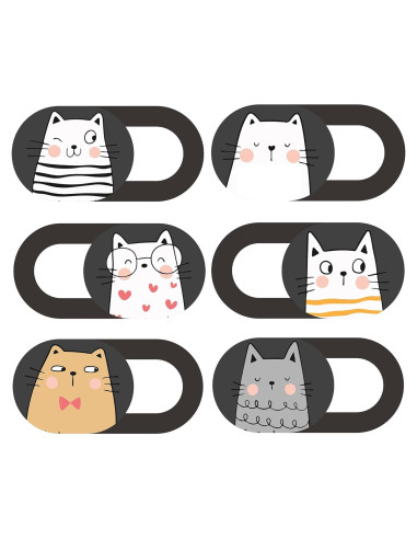 Cubierta de cámara para laptop MESMOS Gato - Pequeña