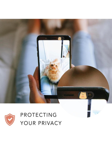Cubierta de cámara para laptop MESMOS Gato - Pequeña