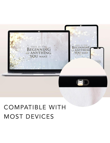 Cubierta de cámara para laptop MESMOS Gato - Pequeña