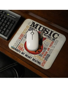 Alfombrilla de Ratón Gráficos y Más Multicolor 23.6x19.8cm 2
