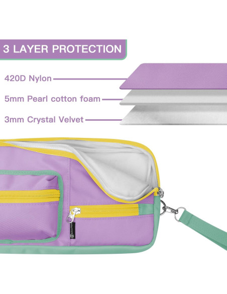 Funda de Transporte CaSZLUTION para Teclado Logitech POP Keys