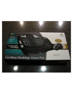 Teclado y Ratón Inalámbricos Logitech Wave Pro - Negro