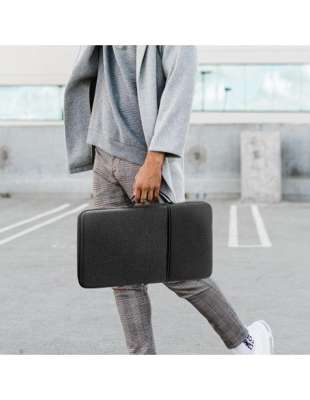 Funda Dura Geekria para Teclado Ergonómico Microsoft Gris