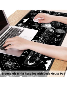 Alfombrilla de Ratón XL EDGFRTOIO con Soporte Ergonómico 2