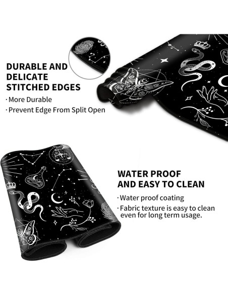 Alfombrilla de Ratón XL EDGFRTOIO con Soporte Ergonómico