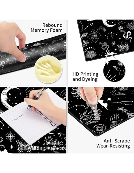 Alfombrilla de Ratón XL EDGFRTOIO con Soporte Ergonómico