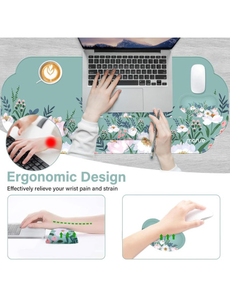 Almohadilla Grande para Ratón y Soporte de Muñeca MOSISO