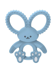 Mordedor Dr. Brown's Flexees Conejito Azul 100% Silicona 3m+