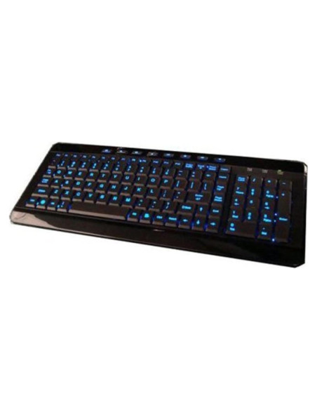 Teclado Multimedia Retroiluminado USB iMBAPrice Negro Piano