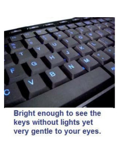 Teclado Multimedia Retroiluminado USB iMBAPrice Negro Piano 2