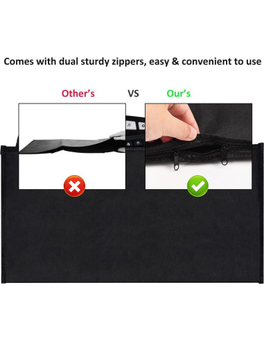 Funda Protectora para Teclado Logitech/Dell/Corsair - Negro