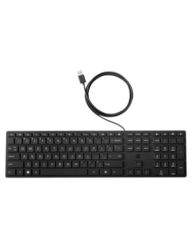 Teclado HP 320K USB Con Cable para Windows 10
