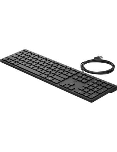 Teclado HP 320K USB Con Cable para Windows 10