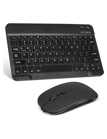 Combo Teclado y Ratón Bluetooth UrbanX KB030 - Negro Ónix