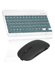 Combo Teclado y Ratón Bluetooth UrbanX KB030 Ergonómico Verde