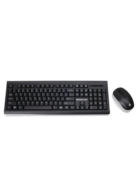Combo Teclado y Ratón Inalámbrico IOGEAR GKM552RB - Resistente a Derrames