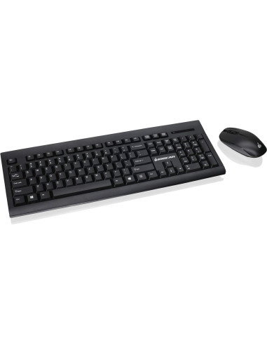 Combo Teclado y Ratón Inalámbrico IOGEAR GKM552RB - Resistente a Derrames