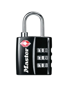 Candado de Equipaje Master Lock 4680DBLK Aprobado por TSA