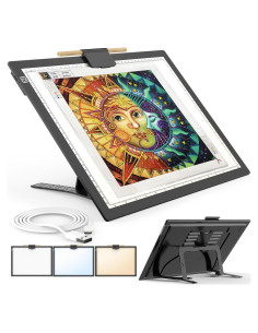 Tablero de Luz A3 KACOLA Recargable con 6 Niveles de Brillo