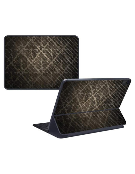 Carcasa de Fibra de Carbono MightySkins para iPad Pro 11" 2018 - Elegancia Vintage