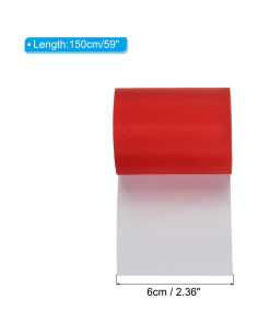 Parche de Reparación Autoadhesivo PATIKIL 1500x60mm Rojo 2