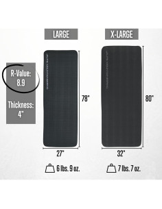 Colchón de Camping Autoinflable ALPS Outback Grande 198x68.6cm 2