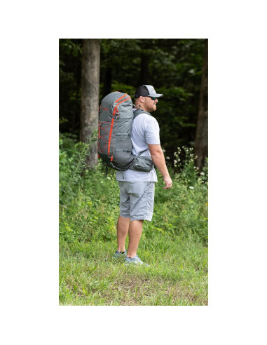 Mochila de Trekking ALPS Mountaineering Canyon 55L Gris