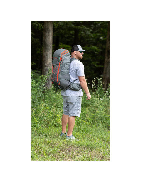 Mochila de Trekking ALPS Mountaineering Canyon 55L Gris