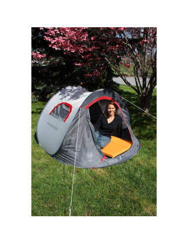 Tienda de Camping Pop-Up Rightline Gear 110990 Gris 2 Personas