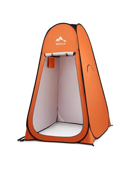 Tienda de Privacidad Pop Up Oileus Naranja 190.5 cm - Camping