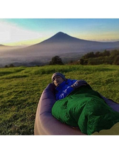 Saco de Dormir Dlingear XL Impermeable 0-15C para Camping