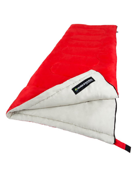 Saco de Dormir Ligero Wakeman 190.5x81.3cm para Camping