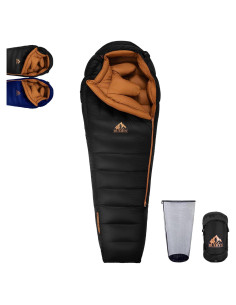 Saco de dormir ultraligero BUERTS plumas -11C XXL