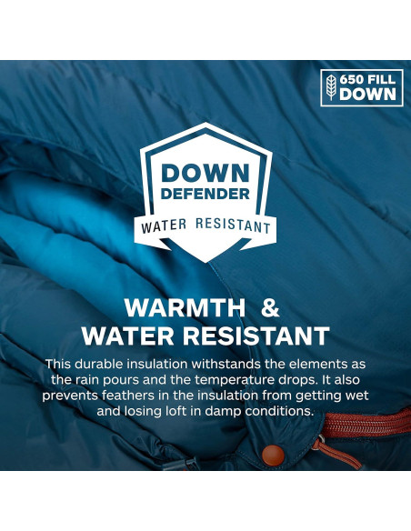 Saco de Dormir Marmot Lozen 30 para Mujeres - Pluma 650