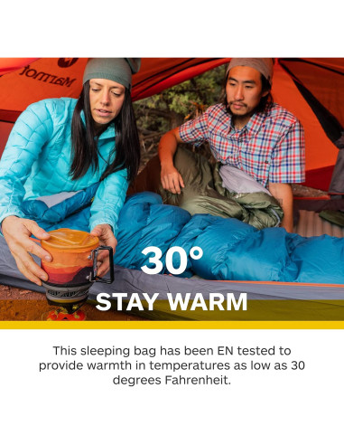 Saco de Dormir Marmot Lozen 30 para Mujeres - Pluma 650