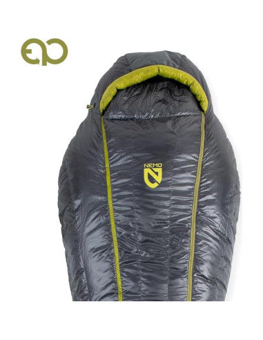 Saco de Dormir NEMO Coda 10F a 20F Regular Gris