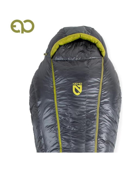 Saco de Dormir NEMO Coda 10F a 20F Regular Gris