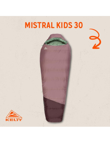 Saco de Dormir Juvenil Kelty Mistral 30 Astado 1 Persona