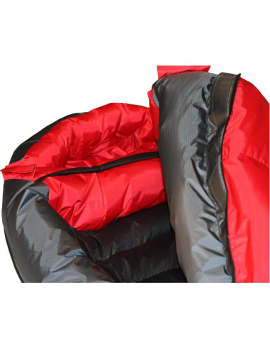 Saco de Dormir Western Mountaineering Bison -40C Rojo Largo