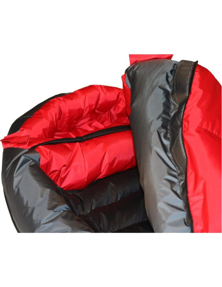 Saco de Dormir Western Mountaineering Bison -40C Rojo Largo