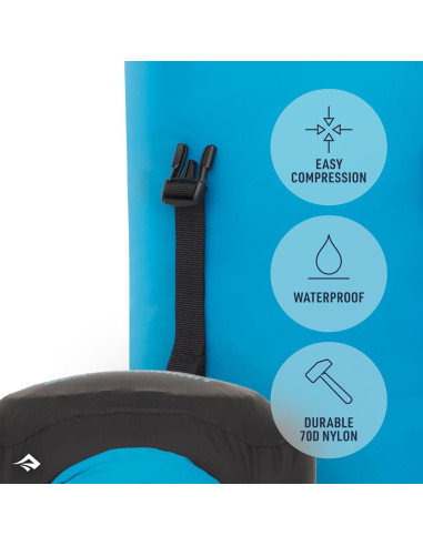 Bolsa de Compresión Seco eVac Sea to Summit 35L Gris Alto