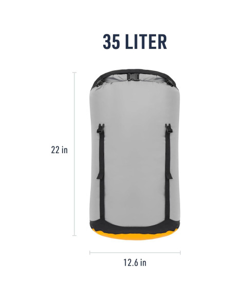 Bolsa de Compresión Seco eVac Sea to Summit 35L Gris Alto