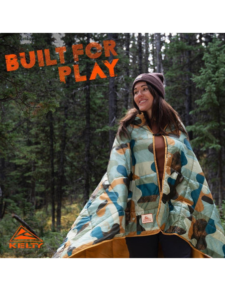 Manta Bestie Geo Natural Kelty - Ligera y Acogedora 1.60 kg