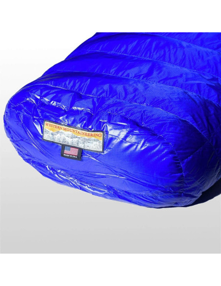 Saco de Dormir Western Mountaineering Ultralite 20F Azul 167 cm